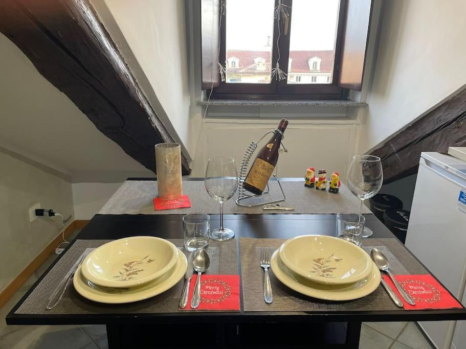 토리노 Mansarda Di Charme Con Vista 아파트 외부 사진